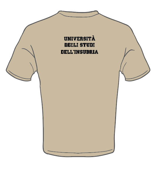 T-shirt Insubria uomo 2022